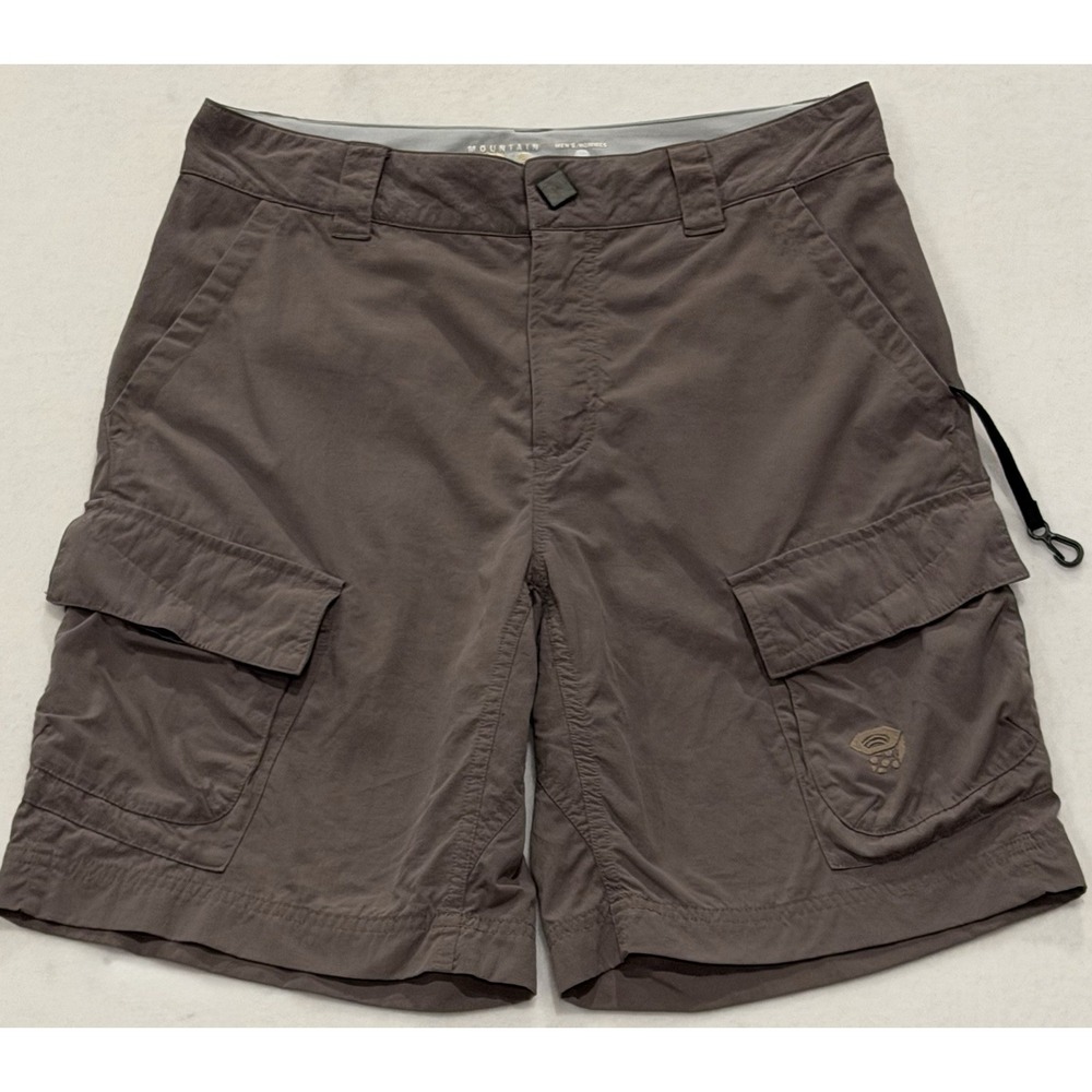 Mountain Hardwear Shorts Mens 30 Everyday Lightweight Khaki Hiking Cargo Shorts